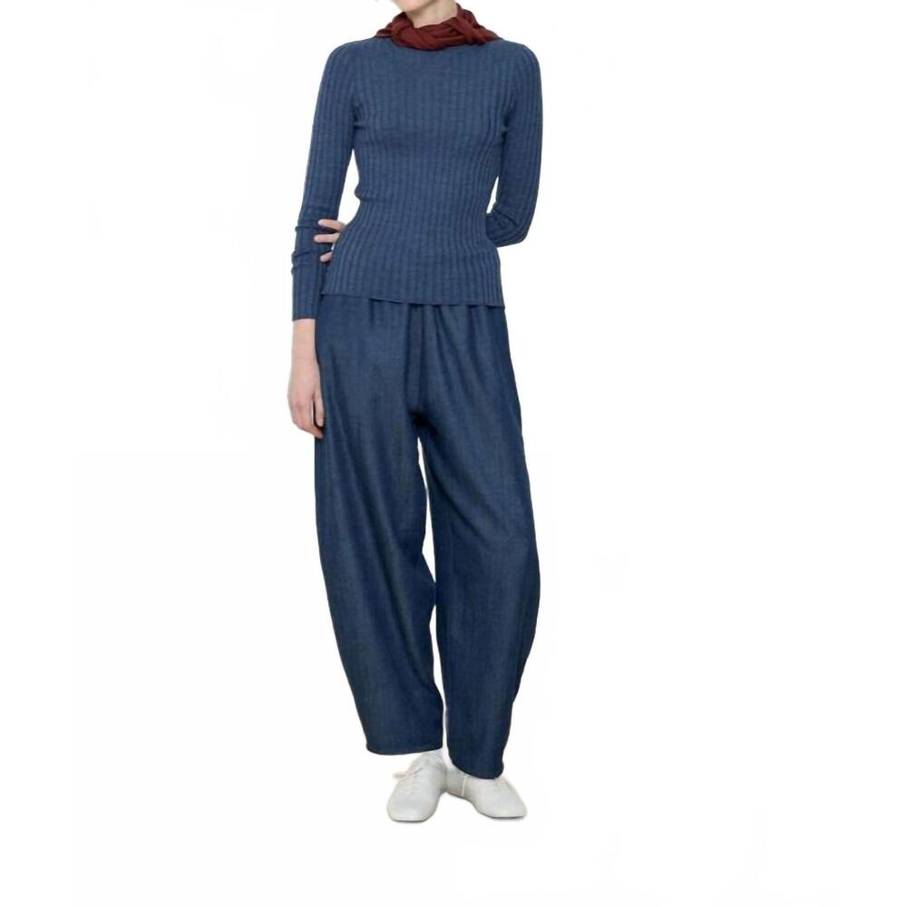 NEW DIARTE valley sweater in blue melange